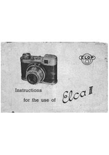 Elop Elca 2 manual. Camera Instructions.